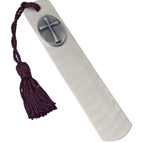 Cross Bookmark - Baptism Gift Ideas for Boys or Girls with the option to be engraved - Templeton Silver