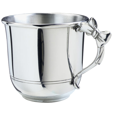 silver bow handle baby cup - Unique Gift Ideas for Baby Girls Templeton Silver