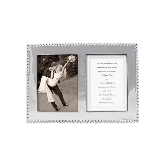 Melady Photo Frame 4x6 cm Silver colored Metal Butterfly