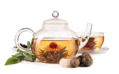 Blooming Tea Balls: Loose Leaf Herbal Infusions