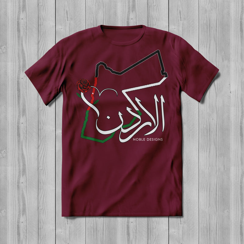 noble red jordan shirt