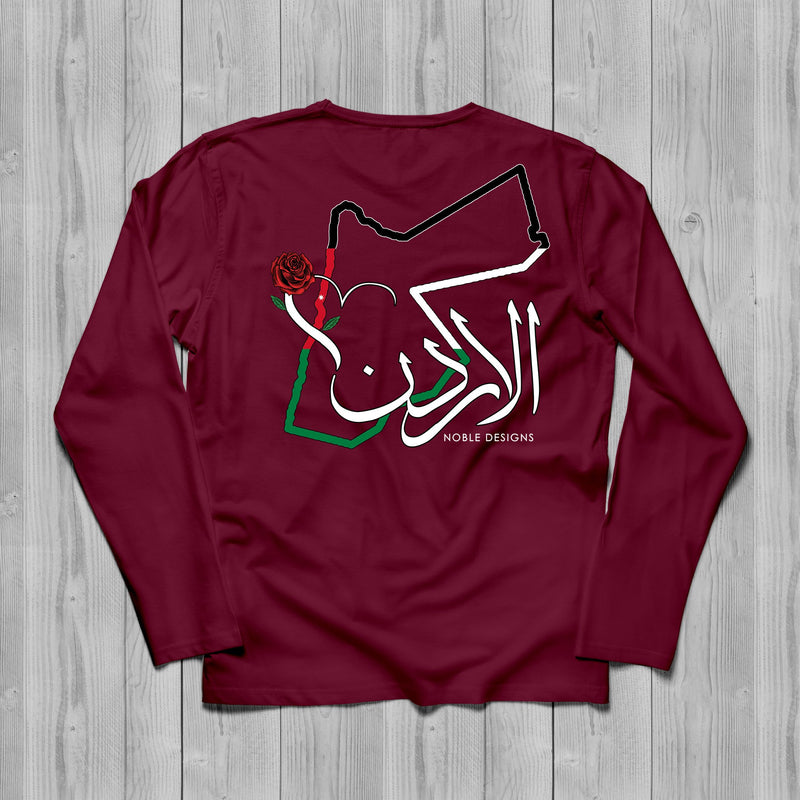 noble red jordan shirt