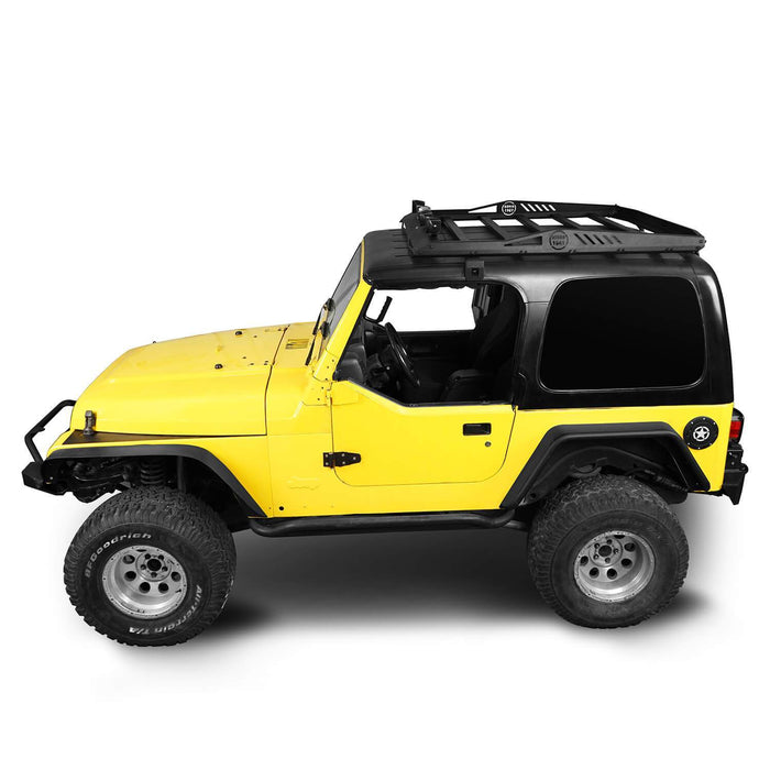 Roof Rack Luggage Carrier Rack Backbone System for 1997-2006 Jeep Wrangler  TJ - LandShaker 4x4