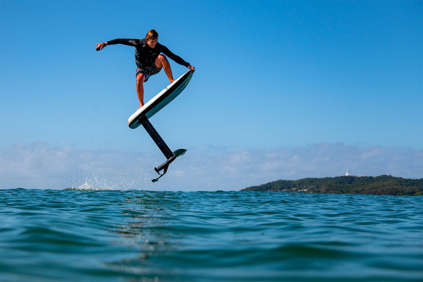 Harley Clifford, Flite Team Rider Jumps on a Fliteboard