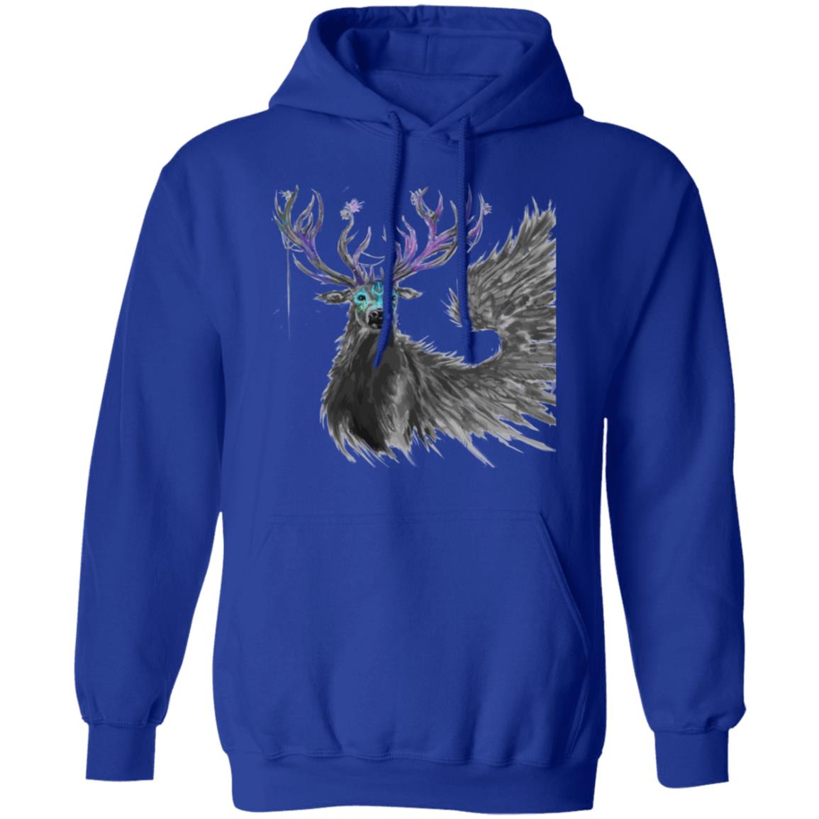 deer hoodie with antlers