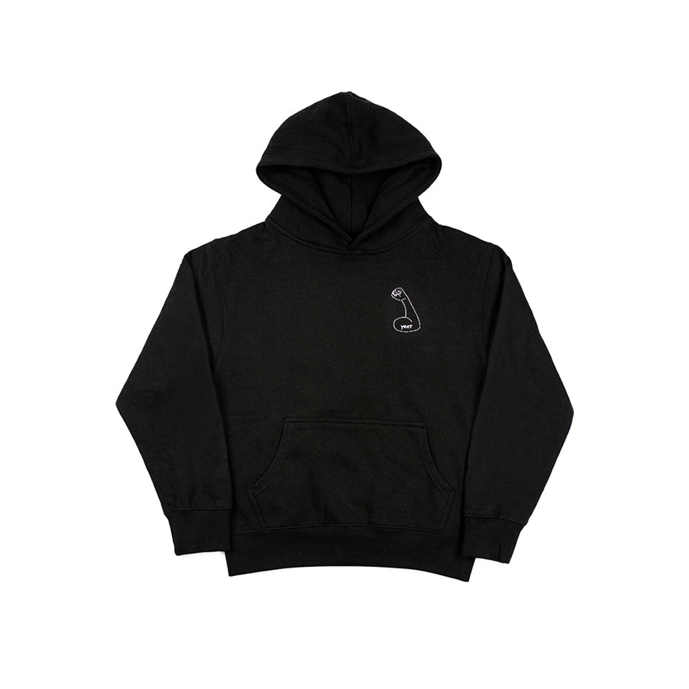 mens black hoodie with thumb holes