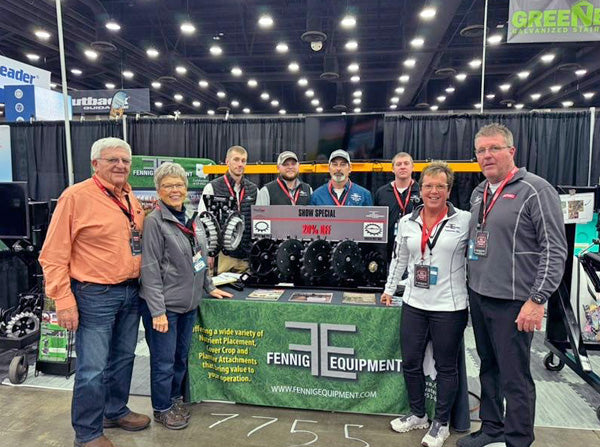 Fennig Equipment team at National Farm Machinery Show in Louisville