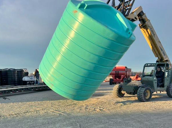 Enduraplas 10,000 Gallon Flat Bottom Storage Tank