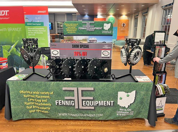 Fennig Equipment booth at the Conservation Tillage and Technology Conference