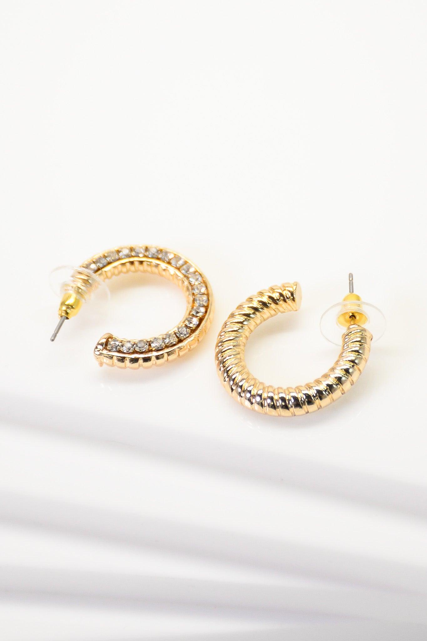 Image of Embellished Hoops