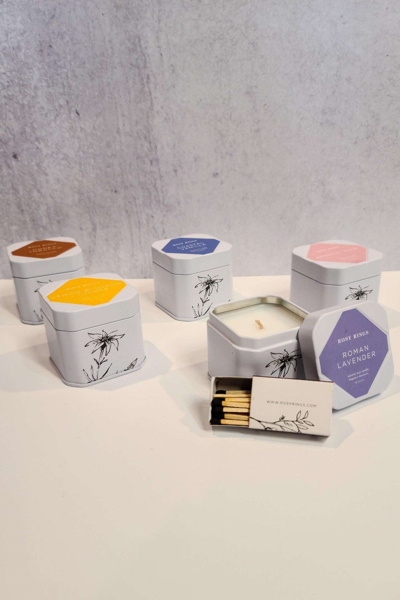 Image of Travel Tin Candles