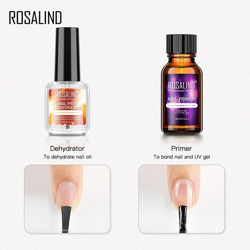 Rosalind Extension Gel White Gel Nail Gel Trendy Nail Art Design Nail Extension Gel Salon Nail Easy DIY at Home 10ML – ROSALIND
