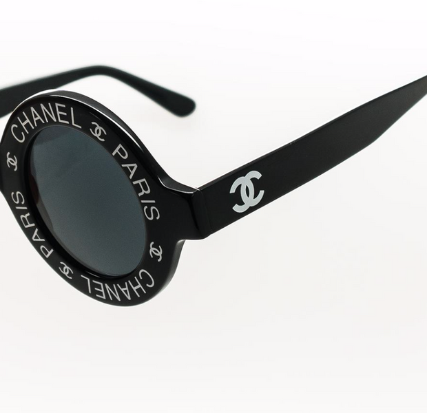 Chanel Paris CC Round Vintage Sunglasses – Tailored Styling