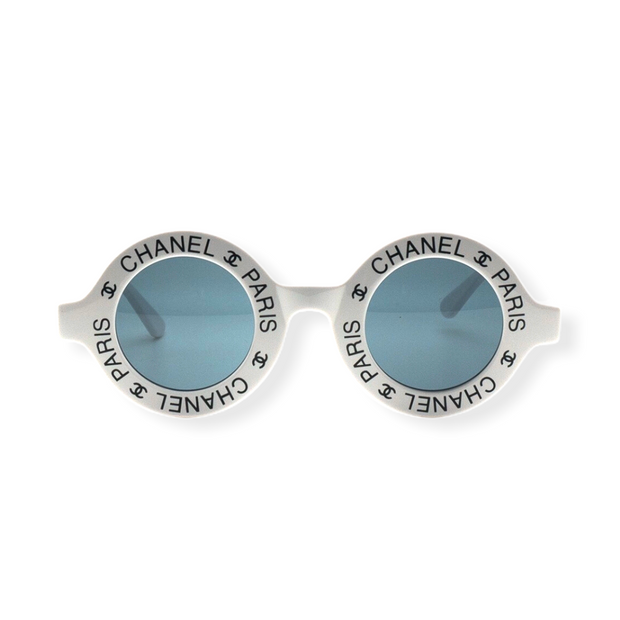 Chanel Paris CC Round Vintage Sunglasses – Tailored Styling