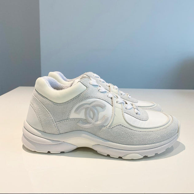 Classic White Chanel Runners – Tailored Styling