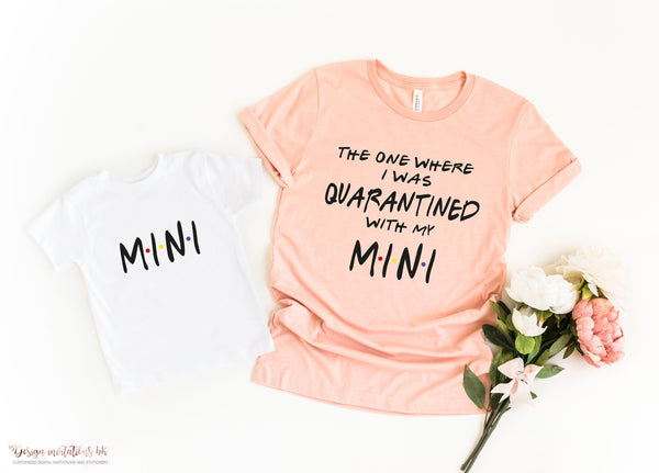 funny mom and baby shirts