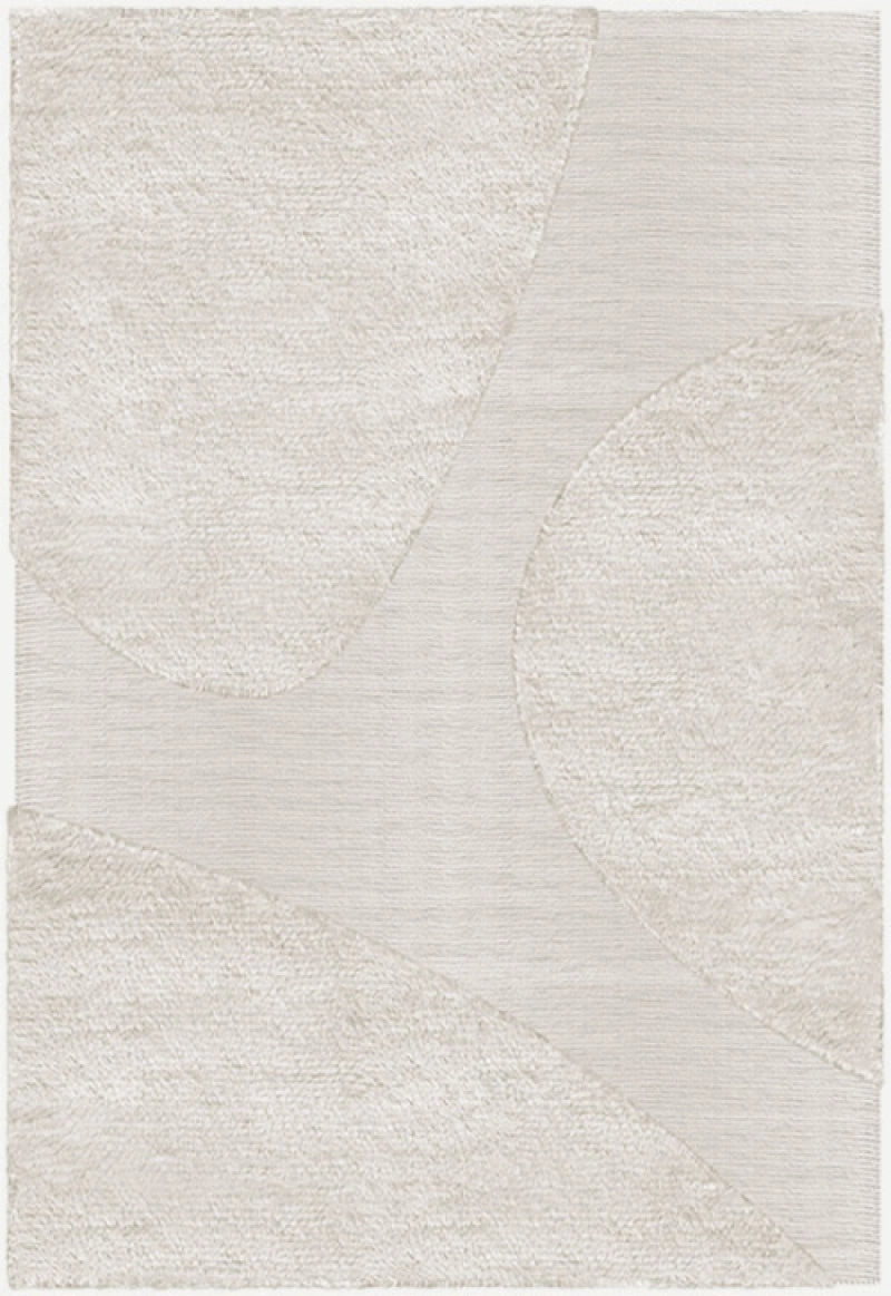 Layered - Vloerkleed Punja Plasma Wool Rug Bone White -