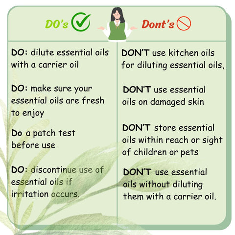 Dos and Donts of Essential Oils