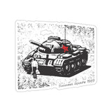 The Tank Man Sticker