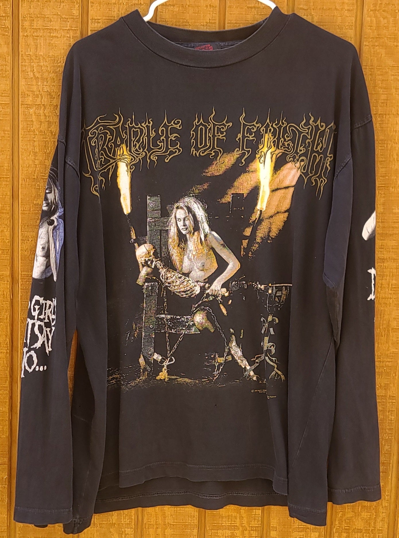 限定セール！】 Cradle of Filth Cradle 2001 of Tシャツ 長袖 サイズ