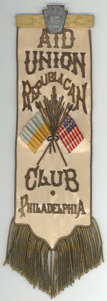 ST. LOUIS 1896 / AID UNION REPUBLICAN CLUB PHILADELPHIA – USAmericana