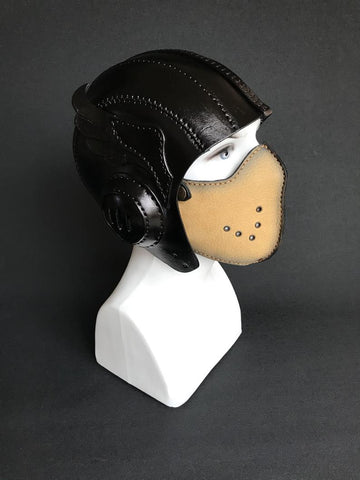 best leather motorcycle face mask