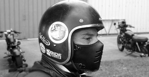 best leather motorcycle face mask