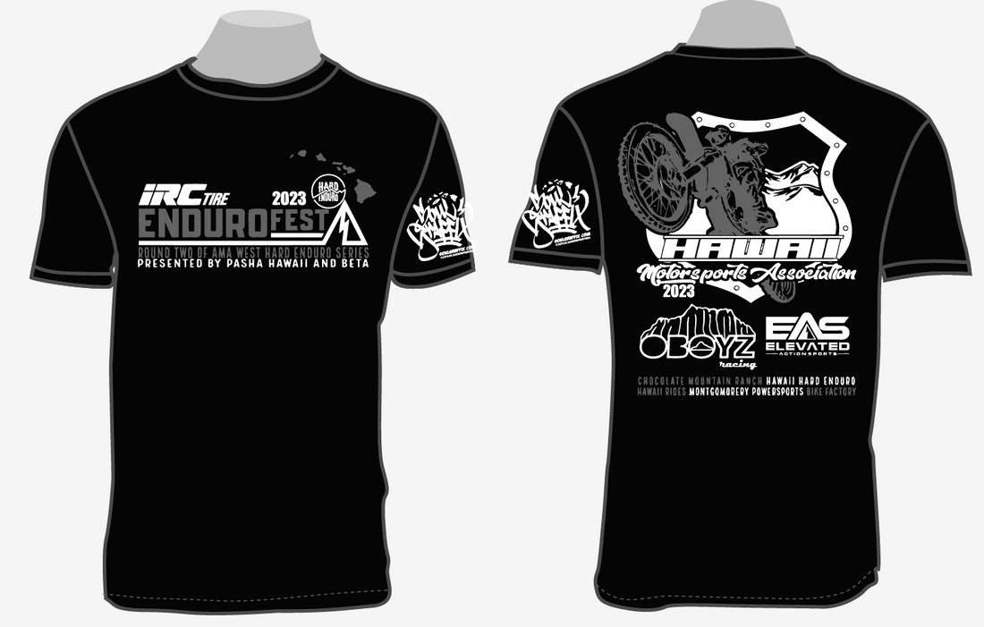 IRC Hard Enduro 2023 Event t-shirt