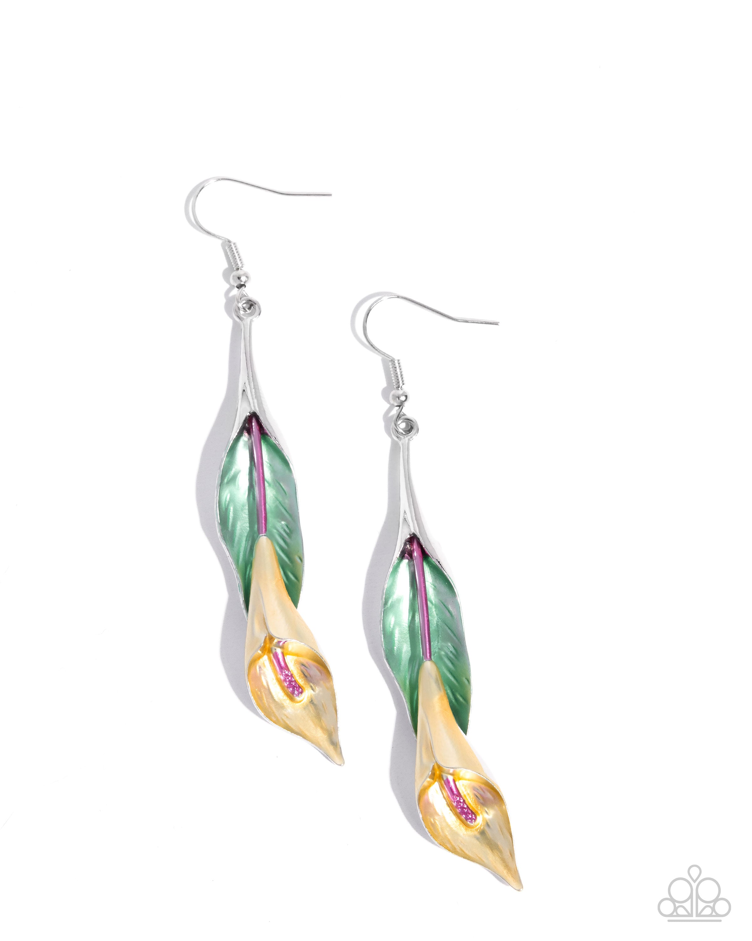 Tulip Tutor Yellow Earrings