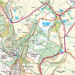 Explorer Map of Longshaw