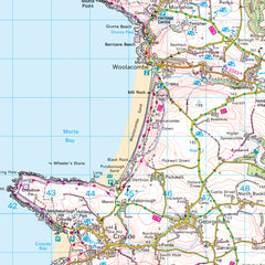 Landranger Map of Woolacombe