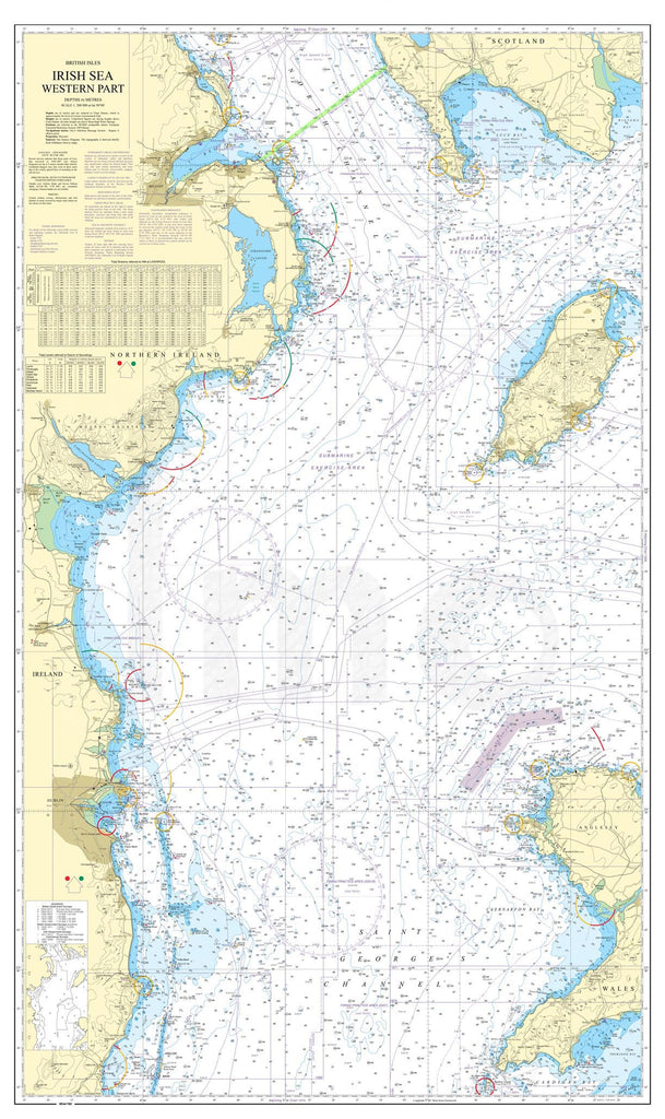 Irish Sea Chart