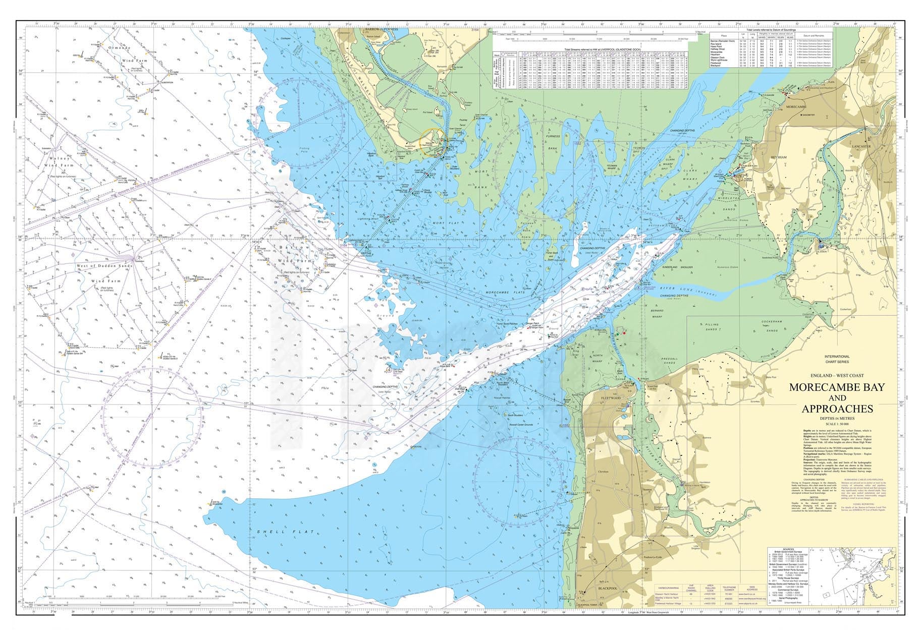 Hook Bay Nautical Chart