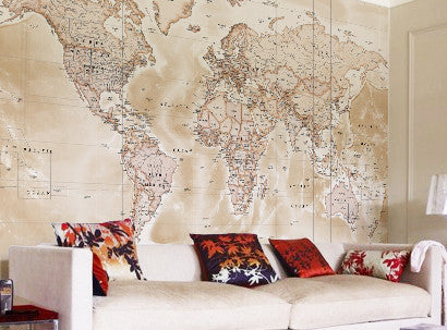 Map Wallpaper Political World Map Antique From Love