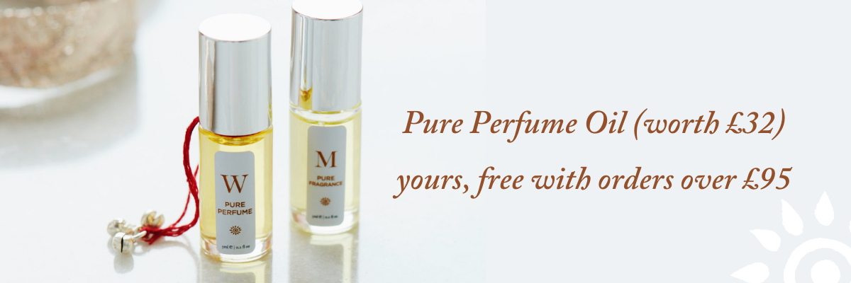 Free Perfume Oil with orders over £95