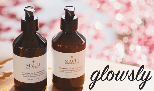 Glowsly Press Mauli Rituals Reawaken Hand & Body Wash and Lotion