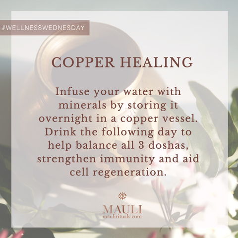 Copper Healing Benefits Mauli Rituals Journal