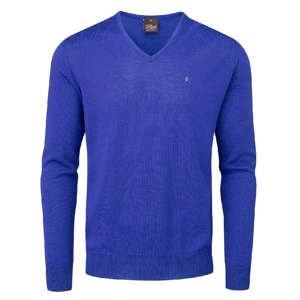 Weston Pin Merino V-Neck Sweater