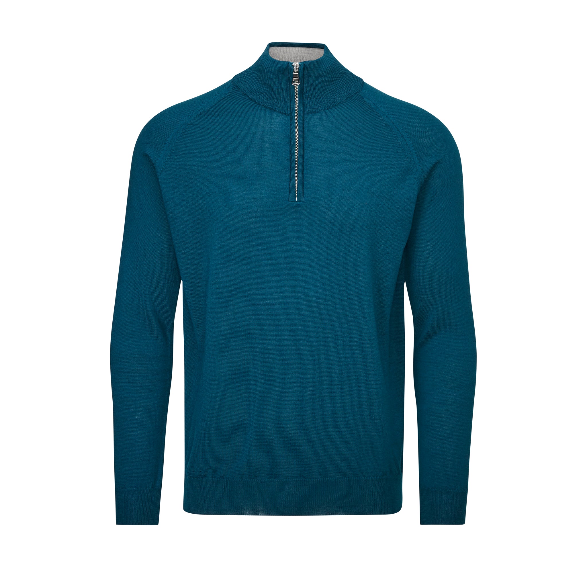 Warwick Merino Zip Neck Sweater