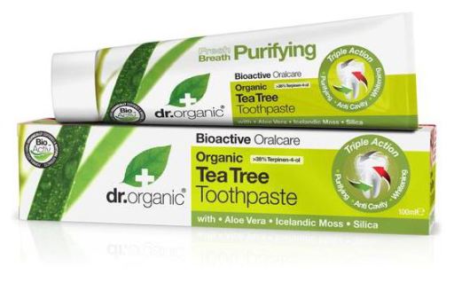 organic tea tree toothpaste