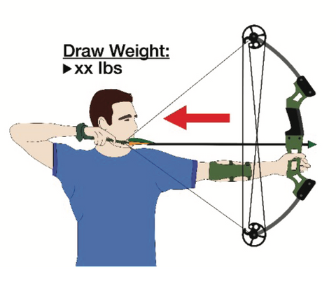 draw weight on compound bow