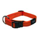 Rogz Dog Collar in Fanbelt / Large Orange