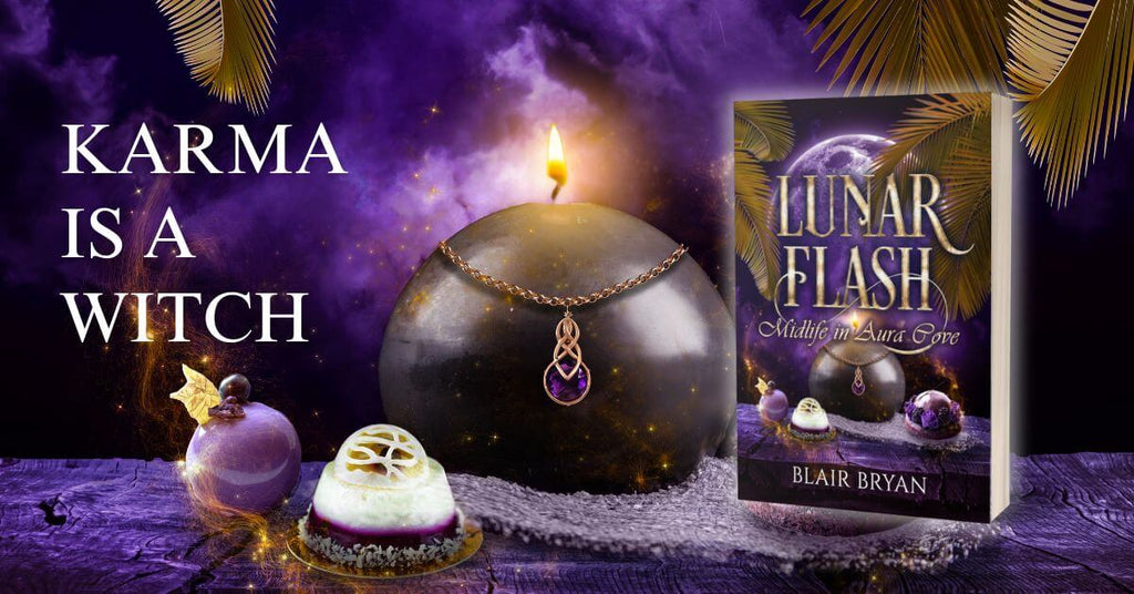 Lunar Flash Midlife in Aura Cove by best-selling paranormal women's fiction author Blair Bryan