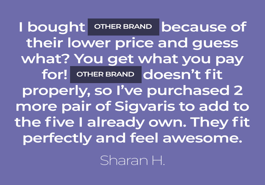 Testimonial from Sharan H.
