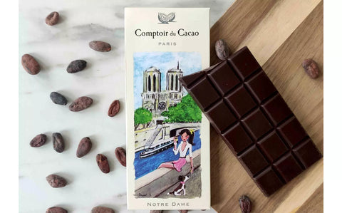 tablette comptoir du cacao, chocolat artisanal 