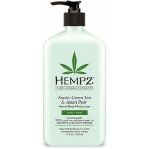 Hempz Exotic Green Tea and Asian Pear Herbal Body Moisturizer - ElizabethBeautyProducts.com