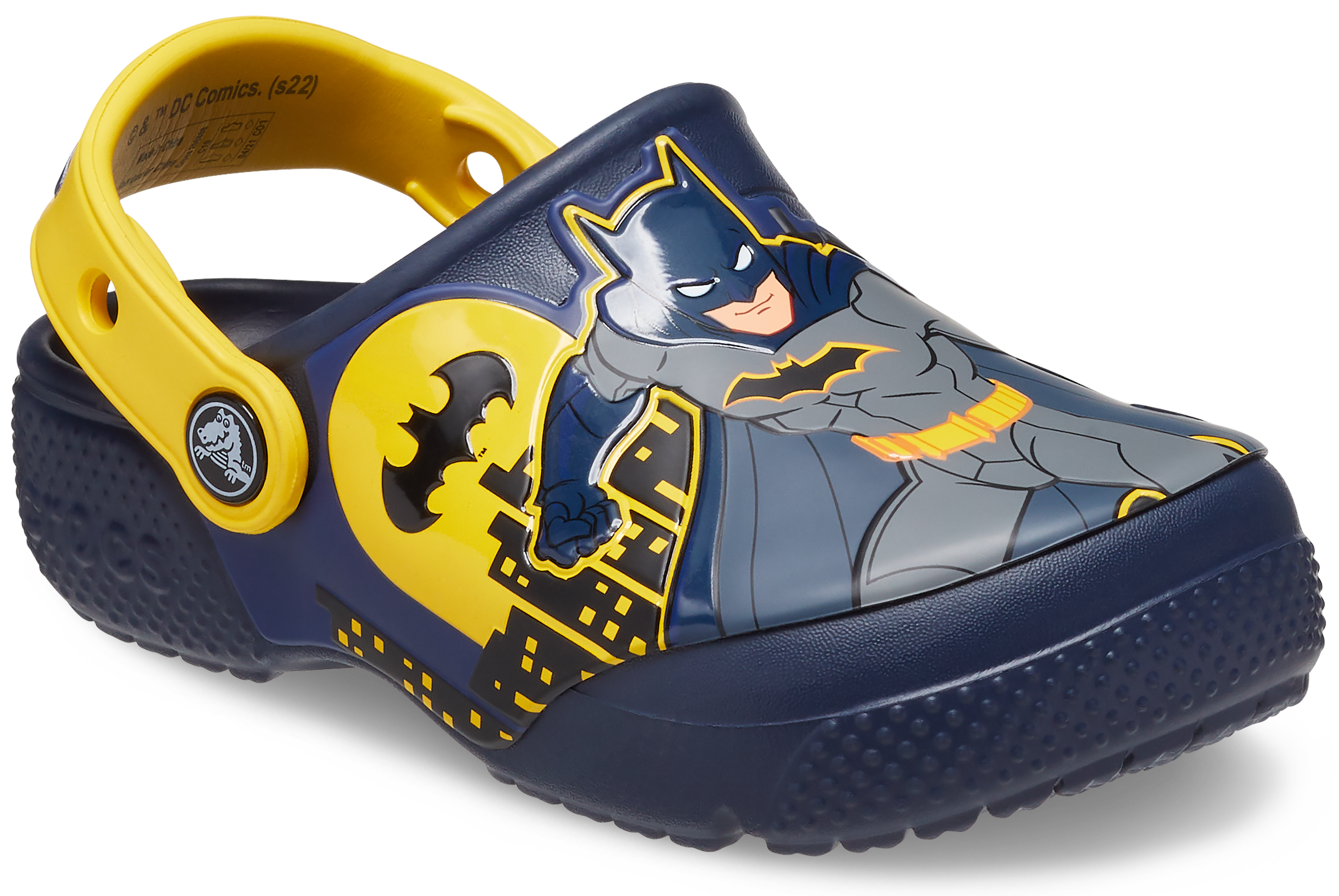 Slapi Crocs Batman Patch Clog K 2