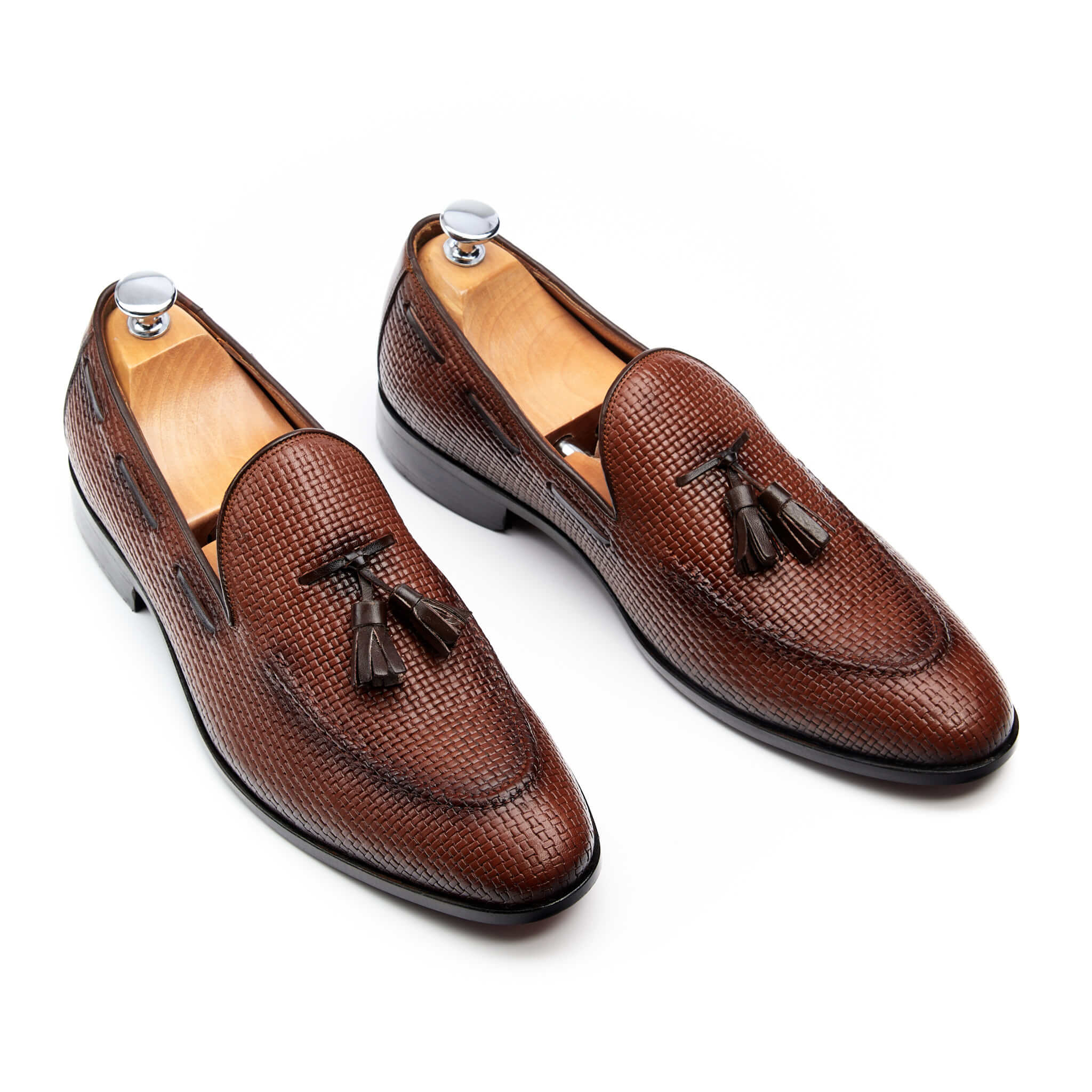 Mocassin Loafer homme Cuir Tressé - Jones | BRENTFIELD | Reviews on ...