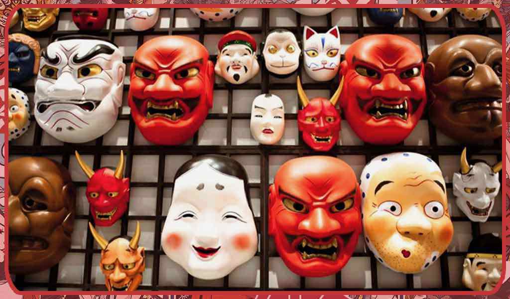 Why do Japanese people wear masks? The inhabitants of the land of the rising sun wear face masks to protect their faces against germs but also to pay homage to the gods Kitsune, Kappa, Tengu, Oni and Yurei to name a few!