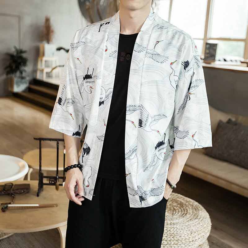 White Haori | Kimono Jacket – KimuraKami